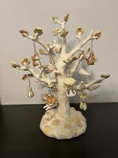 Lenox Autumn Delights Tree with 12 Mini Ornaments Retired Excellent Condition picture
