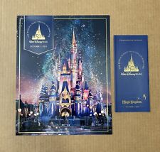 2021 Walt Disney World 50th Anniversary Magic Kingdom Theme Park Poster & Map picture