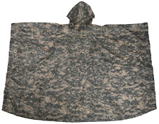 DAMAGED US Military ACU Wet Weather Poncho Liner Waterproof UCP Camo Army Tarp picture