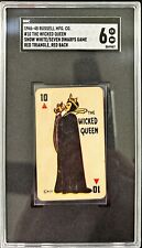 1946-48 RUSSELL MFG CO. #10 THE WICKED QUEEN SGC  6  *851 picture