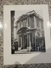 OXFORD  ARCHITECTURAL PLATE  IDEAL TO FRAME - OLD ASHMOLEAN  -   15 X 20  cm picture