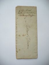 1800 CLERK'S COPY MILITARY SERVICE LAND DOCUMENT, JOHN ADAMS, TIMOTHY PICKERING picture