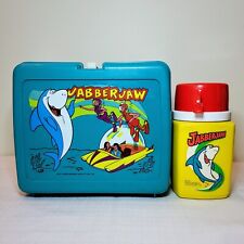 Vintage 1977 Thermos Jabberjaw Lunchbox with 1976 Jabberjaw Thermos Plastic picture