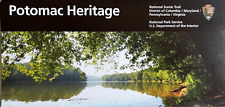 New POTOMAC HERITAGE TRAIL  NATIONAL PARK SERVICE UNIGRID BROCHURE Map  GPO 2020 picture
