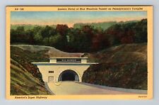 PA-Pennsylvania, Eastern Portal Blue Mountain Tunnel, Vintage Postcard picture