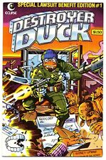 DESTROYER DUCK #1 VG/F, Jack Kirby. 1st Groo by Aragones, Eclipse Comics 1982 picture