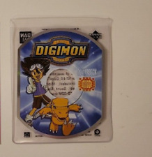 1999 DIGIMON Unused DIGITAL MONSTER POWERDECK CD CARD Bandai UPPERDECK Exclusive picture