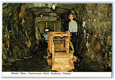 c1960's Model Mine Numismatic Park Sudbury Ontario Canada Vintage Postcard picture
