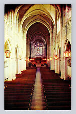 Postcard New Jersey Princeton NJ University Chapel Chucrh Inerior 1960s Unposted picture