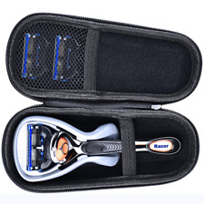 Hard EVA Razor Travel Case Compatible with Gillette Men'S Razor - Mesh Pocket  picture