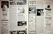 1965 Dick Dorresteyn Wins TT Race - 2-Page Vintage Motorcycle Racing Article picture