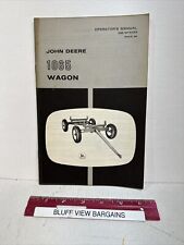 1950's John Deere Operator's Manual OM-W14022 Issue A8 Wagon 1065 picture