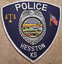 KS Hesston Kansas Police Shoulder Patch picture