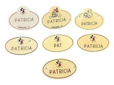 Vintage Disney Employee Name Badge Tag Patricia Pat Chicago Illinois 1898 91 97 picture