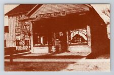 Grand Blanc MI-Michigan, Dewey's Store Front, Exterior View, Vintage Postcard picture