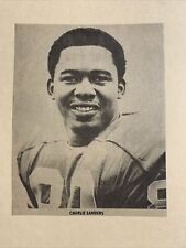 Charlie Sanders Detroit Lions 1973 Gridiron YB Football Pictorial 5X6 Panel picture