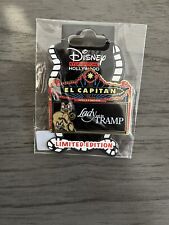 Disney DSF DSSH Lady And The Tramp Si And Am El Capitan Marquee LE 500 Pin picture