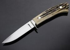 Handmade Bob Loveless Knife, Hunting Knife, Custom Handmade Knife, Stag Horn picture