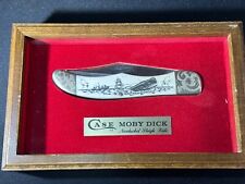 Case XX USA 1979 NOS W165 SS SAB Scrimshaw Bone Moby Dick Nantucket Ride 0179 picture