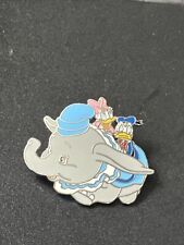 Disney 2006 Dumbo Flying Elephant - Donald & Daisy Duck - 35 Magical Years Pin picture