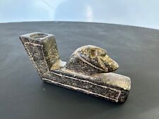 Great antique native american stone pipe. picture