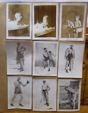 Sheet Vintage 1930-40s B&W Photos - BOXERS Happy Riddle Baby Telephone Repairman picture