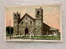 Vintage Postcard Cathedral Old Town Las Vegas New Mexico c1907 picture