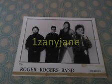RC960 Band 8x10 Press Photo PROMO MEDIA , THE ROGER ROGERS BAND picture