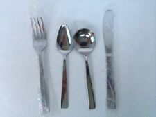 *NEW* DELTA AIRLINES FLATWARE SET: FORK / KNIFE / SPOON / SOUP SPOON picture