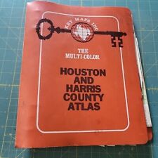 Houston Harris County Texas  Edition Key Map Atlas Spiral Book picture