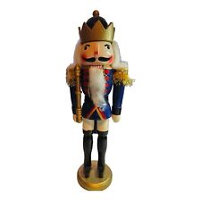 1996 Nutcracker Euro Style 15'' Handmade Soldier Christmas Decoration Vintage picture