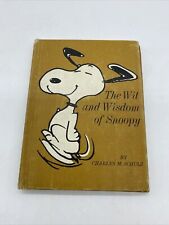 THE WILL AND WISDOM OF SNOOPY CHARLES SCHULZ MINI HC HARDCOVER BOOK PEANUTS picture