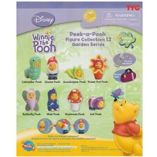 (8) Tomy Yujin Disney Winnie The Pooh Peek A Pooh Series #12 Figure Garden Set picture