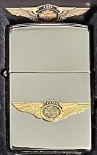 ZIPPO 2013 HARLEY DAVIDSON 110TH ANNIVERSARY CHROME LIGHTER SEALED IN BOX c357 picture