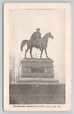 Major General Anthony Wayne Monument Valley Forge Pennsylvania c1910 Postcard picture