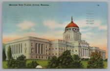 Postcard Helena Montana State Capital Building Posted 1963 picture