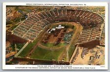 Sesqui Centennial Exposition Stadium Philadelphia PA 1926 Aerial Postcard N539 picture