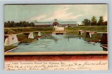 Milwaukee WI, Mitchell Park, Conservatory, Wisconsin c1908 Vintage Postcard picture