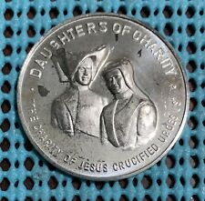 1972  Daughters of Charity / Hotel Dieu Hosp  .999 FINE SILVER round / doubloon picture