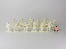 Lot Vintage Miniature Plastic People Representing Countries, 1950s Cereal Prize picture