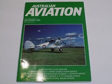 Australian Aviation Magazine Sep 1995 Qantas Tamair Fairey Gannet F-111 Astra SP picture