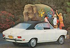 1969 Buick Ad Opel Kadett Super Sport Coupe Girls Painting Flowers on Elephant picture