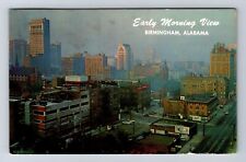 Birmingham AL-Alabama, Early Morning View, Vintage Postcard picture