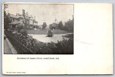 Residence Of James Oliver South Bend IN C1903 UDB Postcard U1 picture