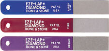 Eze-Lap Hone & Stone Diamond Sharpener Set Contains Super Fine & Medium Grit picture