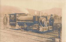 Mine Locomotive Lokie Scranton Pennsylvania PA c1905 Real Photo RPPC picture
