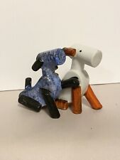 Vintage MCM Mod One Piece Dogs Salt And Pepper Shakers Japan HTF picture