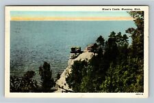 Munising MI-Michigan, Miner's Castle, c1950 Vintage Souvenir Postcard picture