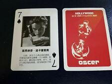 Leonardo DiCaprio American Actor Oscar Hollywood Playing Card WOW picture