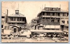 Egypt   Port Said  Savoy Hotel  Postcard picture
